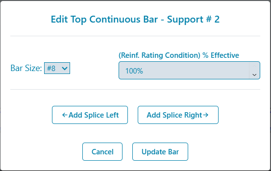 EditContinuousBar